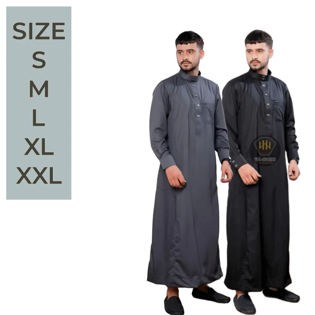 Jubah Katun Premium